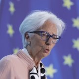La Banque centrale européenne (BCE), présidée par Christine Lagarde, espère relancer la croissance économique de la zone euro (archives). KEYSTONE/EPA/RONALD WITTEK